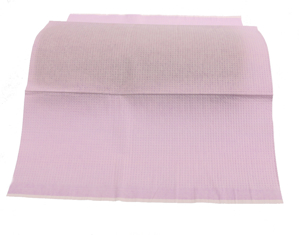 Obrazek Serweta podfoliowana 33x46 cm 50 szt. Serwety do manicure pedicure  składane fioletowe