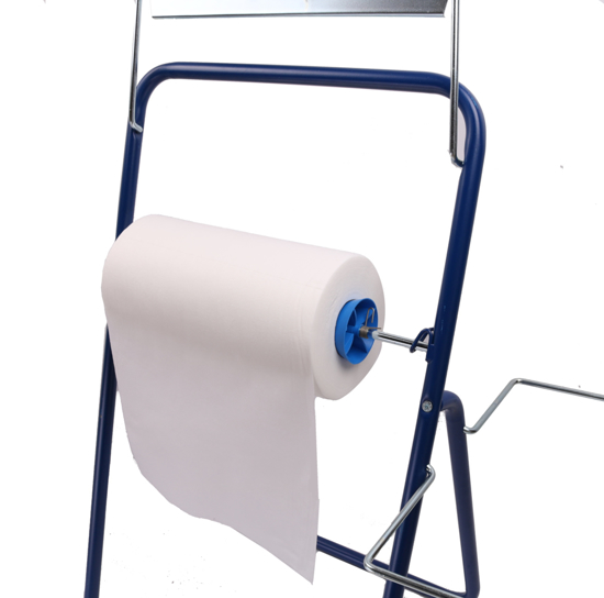 Obrazek Ręczniki z włókniny. Czyściwa Czyściwo Clean Max 44 m 1 rolka białe kod-1603