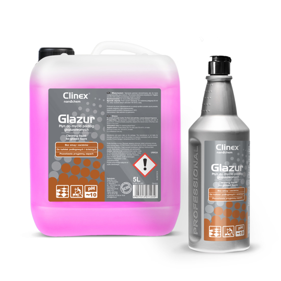 Obrazek Clinex Glazur płyn do mycia podłóg glazurowanych 1 L