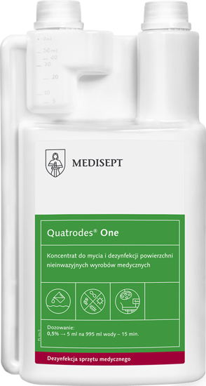 Obrazek MEDISEPT QUATRODES ONE 1L koncentrat do mycia i dezynfekcji powierzchni
