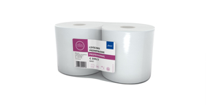 Obrazek Ręcznik papierowy 26 cm 290 m Czyściwo papierowe Duża Rolka C300 2 rolki po 290 m