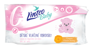 Obrazek Chusteczki nawilżające dla dzieci Linteo Baby Soft&Cream Chusteczki nawilżane 72 sztuki