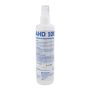 Obrazek AHD 1000 Płyn do dezynfekcji rąk i skóry  ze spryskiwaczem 250 ml
