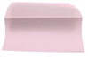 Obrazek Serwety jednorazowe podfoliowane 33x46 cm opakowanie 50 szt. różowe