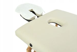 Obrazek Jednorazowy podkład pod twarz włókninowy Pokrycie na podgłówek rogal stołu do masażu 100 sztuk