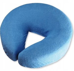 Obrazek Pokrycia na podgłówek do masażu Pokrycie na ROGAL frotte niebieskie