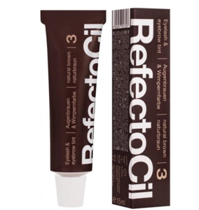 Obrazek Henna żelowa Do Brwi I Rzęs brązowa 15 ml Refectocil Natural Brown