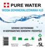 Obrazek Woda destylowana 5L Ecochemical