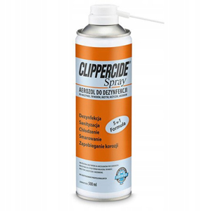 Obrazek CLIPPERCIDE SPRAY DO DEZYNFEKCJI MASZYNEK 500ml Preparat do dezynfekcji Barbicide Clippercide płyn 0,5l