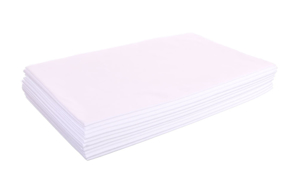 Obrazek Prześcieradło jednorazowe 100x210 cm włókninowe  białe 10 szt. Podkład jednorazowy 100 cm x 210 cm medyczny higieniczny włókninowy z włókniny biały gramatura 15/m2