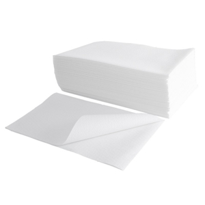 Obrazek Chusty kosmetyczne zabiegowe celulozowe  Airlaid 40x70 cm 50 szt. Ręcznik jednorazowy do pedicure AILRAID 40x70 cm 50 szt. Promocja !!!