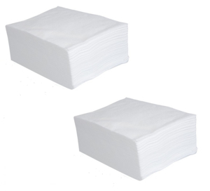 Obrazek Płatki kosmetyczne włókninowe perforowane 15x20 cm 100 szt. Chusty zabiegowe kosmetyczne 15x20 cm 100 szt.