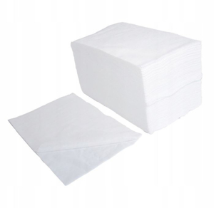 Obrazek Chusty zabiegowe 40x50 cm Ręcznik włókninowy SOFT fryzjerski 40x50 50 sztuk  Myjki RĘCZNIKI FRYZJERSKIE Gładkie 40 cm x 50 cm
