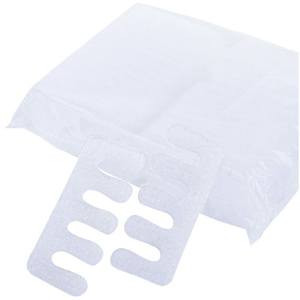 Obrazek Separatory  jednorazowe do stóp z miękkiej pianki 10 par 20 sztuk Separatory piankowe do pedicure 10 par 20 szt.