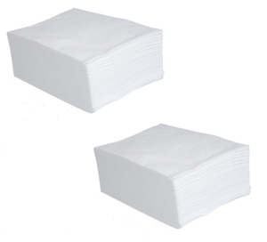 Obrazek Ręcznik z włókniny Soft perforowany składany 16x20 cm 50 szt.  Chusty zabiegowe włókninowe Soft perforowane składane 16x20 cm 50 szt.