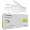 Obrazek Rękawiczki nitrylowe BIAŁE S 100 szt. Mercator Nitrylex WHITE CLASSIC S 100 szt.